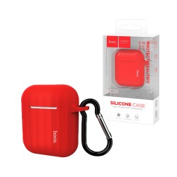 Silicone Case Hoco WB10 For Airpods 1/Airpods 2 Red Silicone Case Hoco WB10 For Airpods 1/Airpods 2 Red